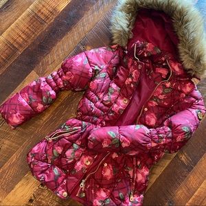 🌺Gorgeous Floral Puff Jacket Catherine Malandrino